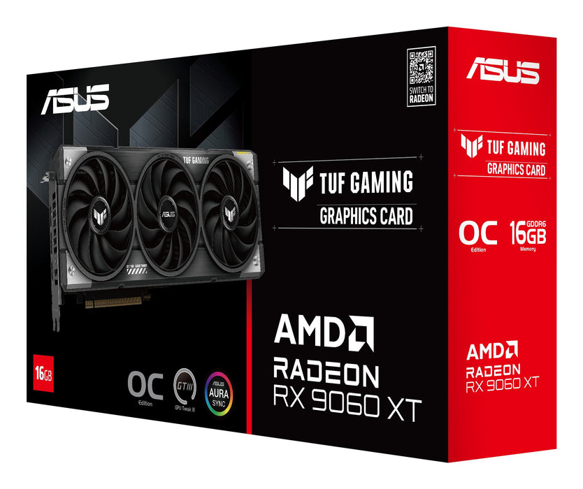 EAN 4711387994191 - ASUS TUF Gaming TUF-RX9060XT-O16G-GAMING AMD Radeon RX 9060 XT 16 GB GDDR6 imagen 9