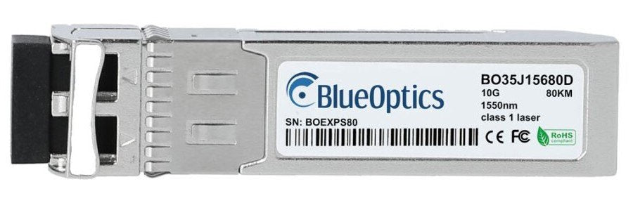 EAN 4063232139142 - BlueOptics 10G-SFPP-ZR-RU red modulo transceptor Fibra óptica 10000 Mbit/s SFP+ 1550 nm imagen 1