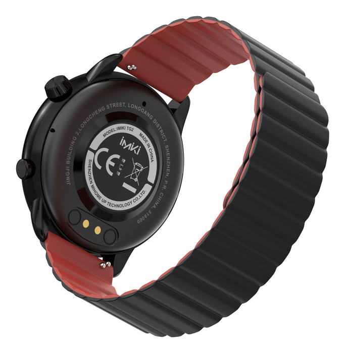 EAN 6973626300400 - IMIKI TG2 3,63 cm (1.43") AMOLED 46 mm Digital 466 x 466 Pixeles Pantalla táctil Negro imagen 3