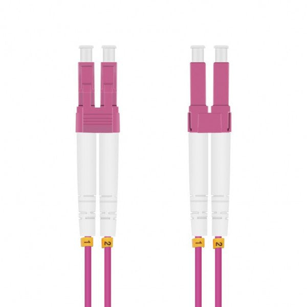 EAN 4005938048076 - Helos 204807 Cable de fibra óptica e InfiniBand 1,5 m LC Violeta imagen 1
