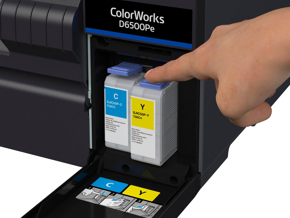EAN 8715946740195 - Epson ColorWorks D6500Pe impresora de etiquetas Transferencia térmica Color 1200 x 1200 DPI 85 mm/s Alámb imagen 12