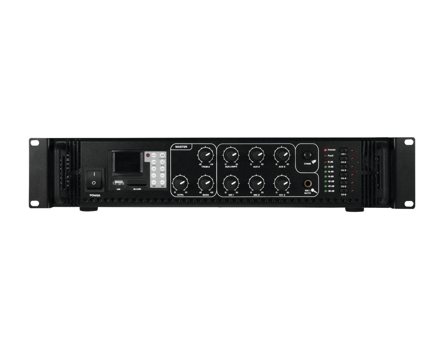 EAN 4026397503487 - Omnitronic 80709722 amplificador de audio Rendimiento/fase Negro imagen 2