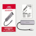 EAN 8595247907011 - Axagon HMC-HCR3A 3x USB-A+ HDMI+ SD/microSD USB-C 3.2 Gen 1 hub 20cm Alámbrico USB 3.2 Gen 1 (3.1 Gen 1)  imagen 8