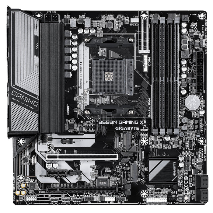 EAN 4719331882853 - GIGABYTE B550M GAMING X placa base AMD B550 Zócalo AM4 micro ATX imagen 2