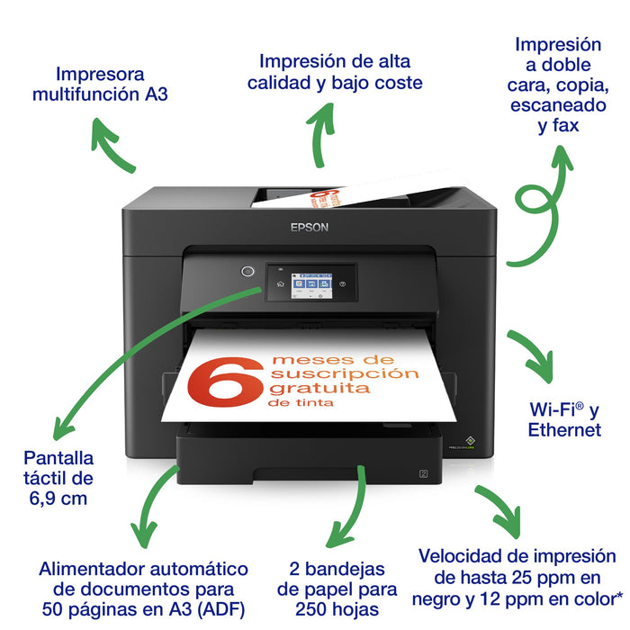 EAN 8715946668420 - Epson WorkForce WF-7830DTWF imagen 5
