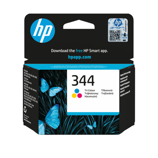 EAN 0884962780565 - HP 344 Tri-color Original Ink Cartridge cartucho de tinta 1 pieza(s) Rendimiento estándar Cian, Magenta,  imagen 1