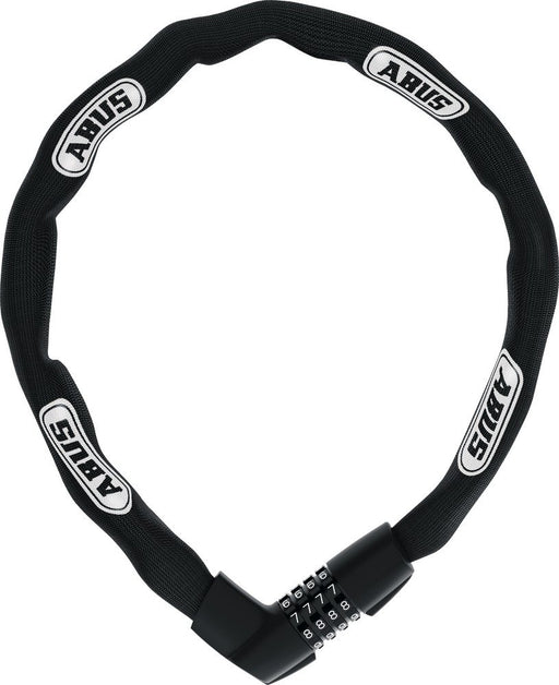 EAN 4003318486289 - ABUS 48628 candado para bicicleta Negro, Blanco 1100 mm Candado con cadena imagen 1