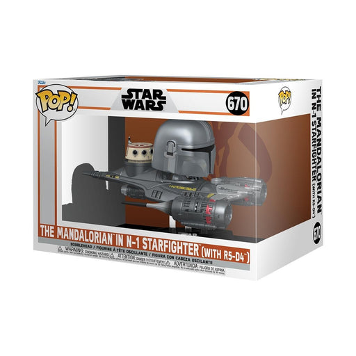 EAN 0889698765497 - FUNKO POP! RIDE Mandalorian in N1 Starfighter imagen 2