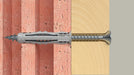 EAN 4048962480825 - Fischer 568006 tornillo de anclaje y taco 100 pieza(s) Anclaje de expansión 30 mm imagen 8