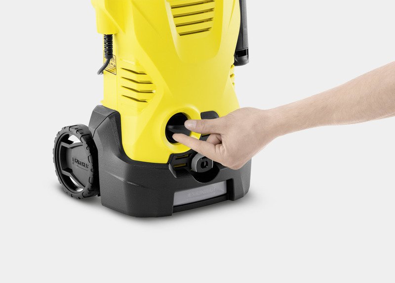 EAN 4054278897332 - Kärcher K 3 Limpiadora de alta presión o Hidrolimpiadora Compacto Eléctrico 380 l/h Negro, Amarillo imagen 4