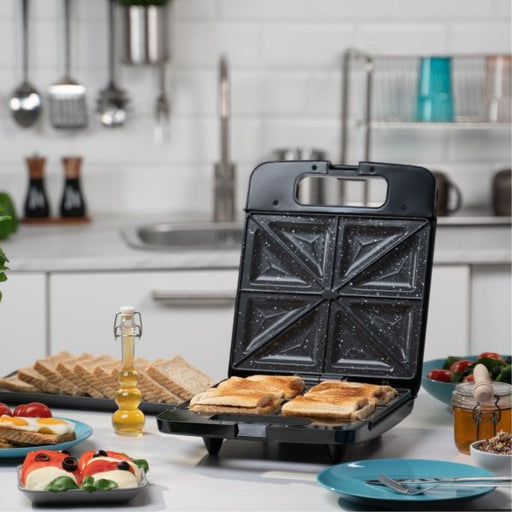 EAN 5908269344413 - Zelmer ZSM7400 sandwichera 1400 W Negro, Acero imagen 2