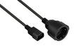 EAN 4066857003201 - Kabelmeister SK1402-S002 cable de transmisión Negro 0,15 m IEC C14 Enchufe tipo F imagen 1
