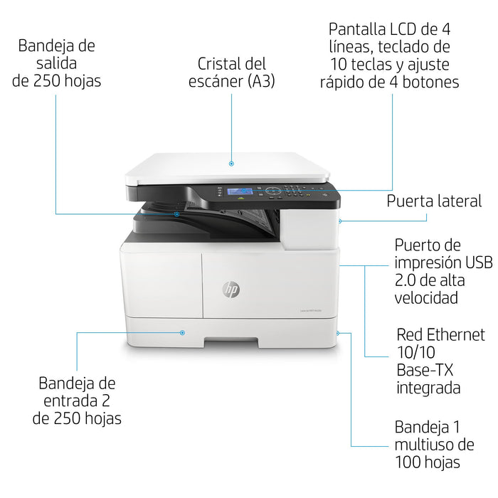 EAN 0194441129908 - HP LaserJet M438n Laser A3 1200 x 1200 DPI 24 ppm imagen 11