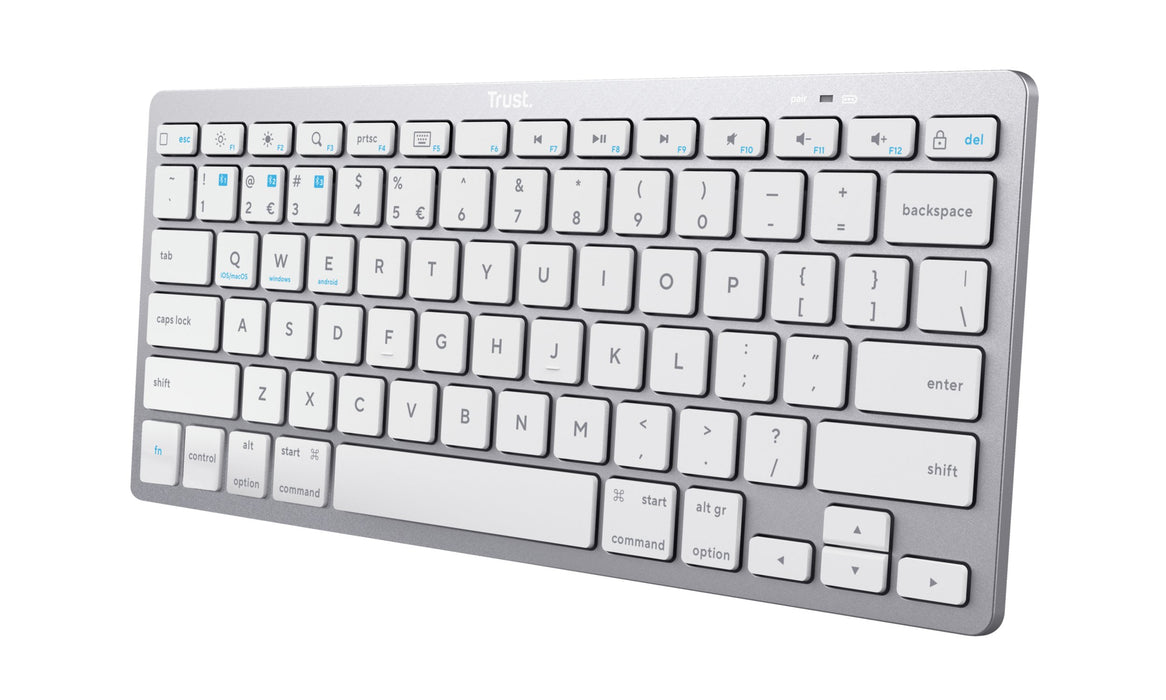 EAN 8713439246513 - Trust 24651 teclado Universal Bluetooth QWERTY Inglés de EE. UU. Plata imagen 1