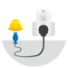 EAN 4052792060829 - LogiLink PA0248 adaptador de enchufe eléctrico Blanco imagen 4