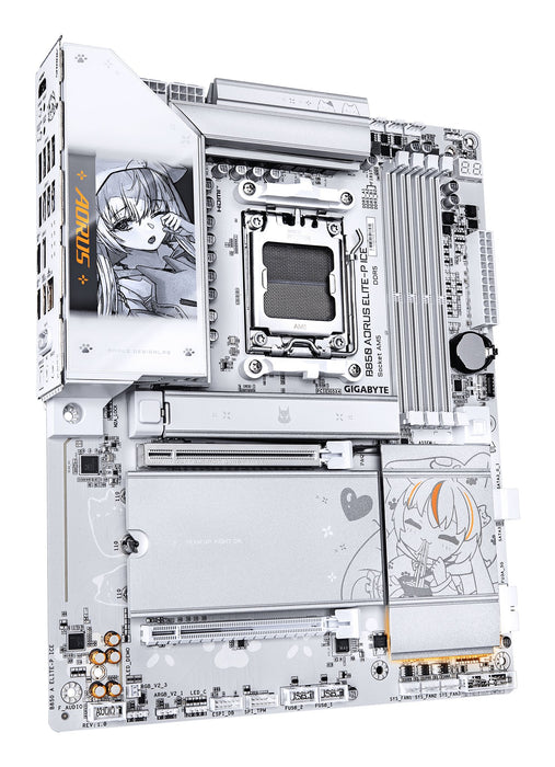 EAN 4719331882488 - GIGABYTE B850 AORUS ELITE-P ICE AMD B850 Zócalo AM5 ATX imagen 3