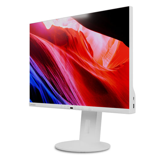 EAN 0197531646446 - Lenovo C24d-20 pantalla para PC 61 cm (24") 1920 x 1200 Pixeles Full HD LED Gris, Blanco imagen 2