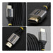 EAN 65030929264 - StarTech.com HDMI2-FLEX-4K60-3M cable HDMI HDMI tipo A (Estándar) Negro, Plata imagen 3