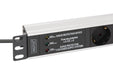 EAN 4016032501688 - Digitus DN-95441 unidad de distribución de energía (PDU) 7 salidas AC 1U Negro, Plata imagen 3