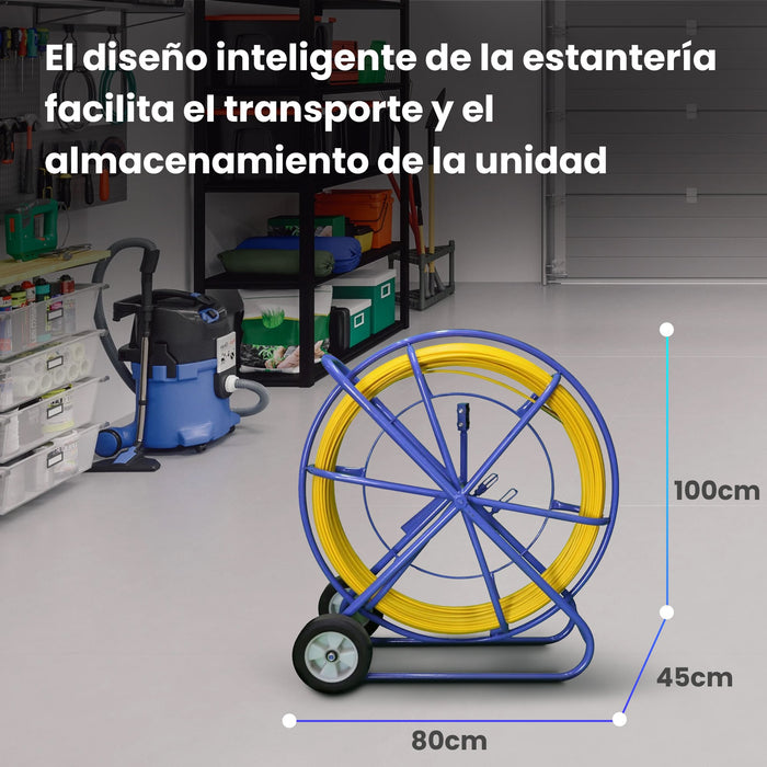 EAN 5903148915982 - Extralink EX.15982 dispensador de cable Azul, Amarillo imagen 8