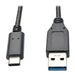 EAN 37332197498 - Tripp Lite U428-003-G2 cable USB USB 3.2 Gen 2 (3.1 Gen 2) 1,83 m USB C USB A 10 Gbit/s Negro imagen 1