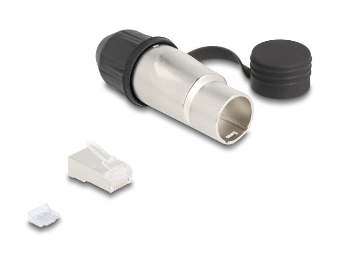 EAN 4043619670673 - DeLOCK 67067 conector Negro, Metálico imagen 2
