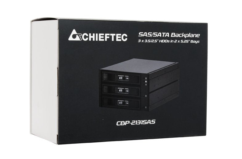 EAN 4710713230255 - Chieftec CBP-2131SAS panel bahía disco duro Panel de instalación Negro imagen 6