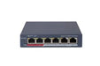 EAN 6942160449906 - Hikvision DS-3E1106P-EI switch Gestionado Fast Ethernet (10/100) Energía sobre Ethernet (PoE) Gris imagen 1