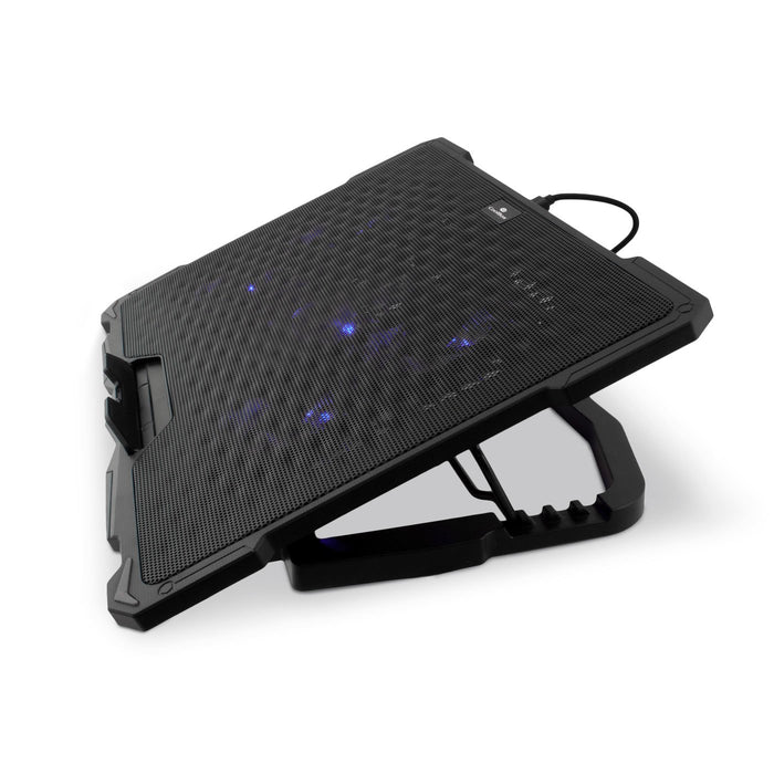 EAN 8436556141737 - CoolBox COO-NCP17-V5 almohadilla fría 43,9 cm (17.3") 1500 RPM Negro imagen 1