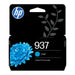 EAN 0199764687845 - HP 937 Cyan Original Ink Cartridge cartucho de tinta 1 pieza(s) Rendimiento estándar imagen 1