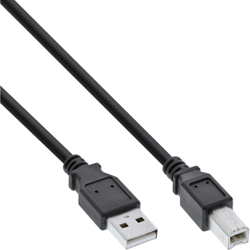 EAN 4043718263424 - InLine 34520X cable USB USB 2.0 2 m USB A USB B 0,48 Gbit/s Negro imagen 1