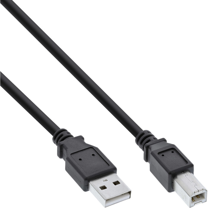 EAN 4043718138838 - InLine 34555X cable USB 5 m USB A USB B 0,48 Gbit/s Negro imagen 1