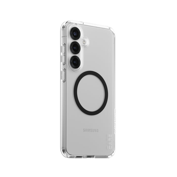 EAN 5715685016912 - PanzerGlass CARE™ by ® Urban Combat Case Transparent w. Black Qi Compatible Samsung Galaxy S25+ funda par imagen 1