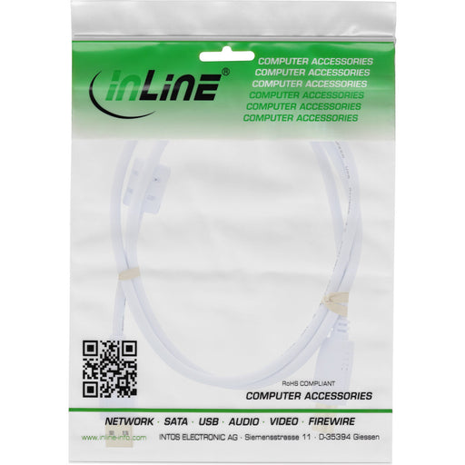 EAN 4043718253081 - InLine 34550W cable USB USB 2.0 10 m USB A USB B Blanco imagen 2