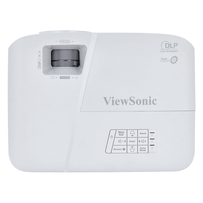 EAN 766907904710 - Viewsonic PA503S videoproyector Proyector de alcance estándar 3600 lúmenes ANSI DLP SVGA (800x600) Gris, B imagen 2