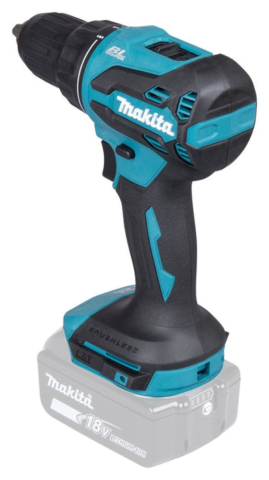 EAN 197050009845 - Makita DDF490Z taladro 1900 RPM Sin llave 1,7 kg Azul, Negro imagen 3