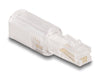 EAN 4043619881697 - DeLOCK 88169 cambiador de género para cable Transparente, Blanco imagen 1