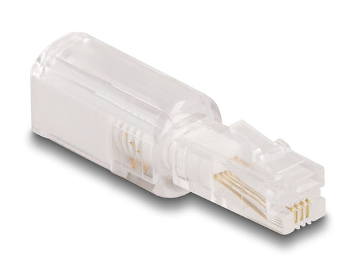 EAN 4043619881697 - DeLOCK 88169 cambiador de género para cable Transparente, Blanco imagen 1