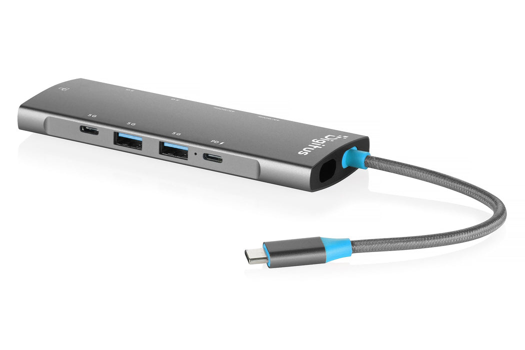 EAN 4016032510178 - Digitus USB-C Docking Station, 9-Port estación dock para móvil Tableta/teléfono inteligente/portátil Gris imagen 5