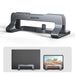 EAN 8595247909268 - Axagon STND-VG Vertikaler Laptop-Ständer, einstellbare Breite, Aluminium Soporte para ordenador portátil  imagen 1