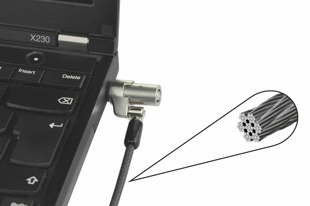 EAN 7640158667217 - DICOTA D31542 cable antirrobo Negro 2 m imagen 4
