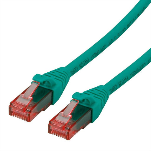 EAN 7611990168422 - ROLINE Cat6 1m cable de red Verde U/UTP (UTP) imagen 1