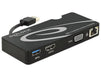 EAN 4043619624614 - DeLOCK 62461 Adaptador gráfico USB Negro imagen 1