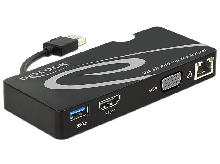 EAN 4043619624614 - DeLOCK 62461 Adaptador gráfico USB Negro imagen 1