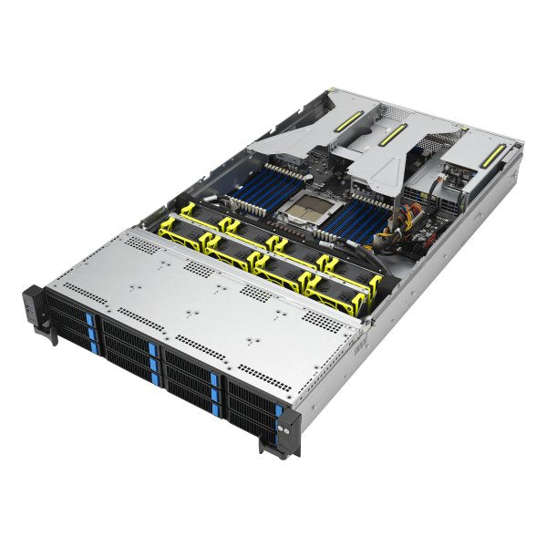 EAN 4711387373781 - ASUS RS520A-E12-RS12U Socket SP5 Bastidor (2U) Negro, Acero imagen 4