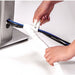 EAN 43859748662 - Fellowes CableZip Piso Tubo flexible para protección de cables Blanco 1 pieza(s) imagen 3
