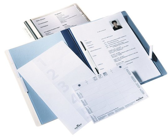 EAN 4005546269016 - Durable 2555 archivador colgante A4 Azul 1 pieza(s) imagen 2