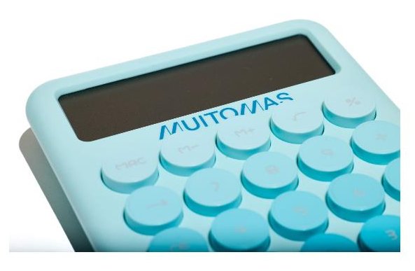EAN 8021735215202 - Muitomas CALCULATORLB calculadora Escritorio Calculadora básica Azul claro imagen 3