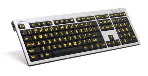 EAN 5707795007416 - Logickeyboard LKB-LPRNTYB-AJPU teclado Oficina USB Francés Negro, Plata imagen 1