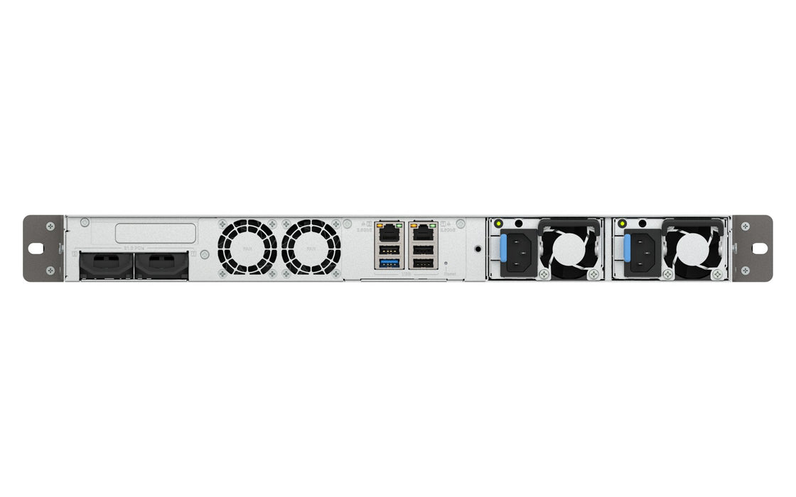 EAN 4711103091845 - QNAP TS-H665U-RP Servidor de almacenamiento Bastidor (1U) 8 GB DDR5 0 TB QNAP QTS Negro imagen 2